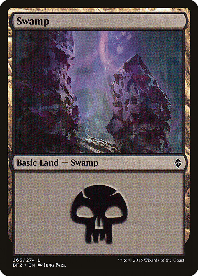 Swamp (263) [Battle for Zendikar] 