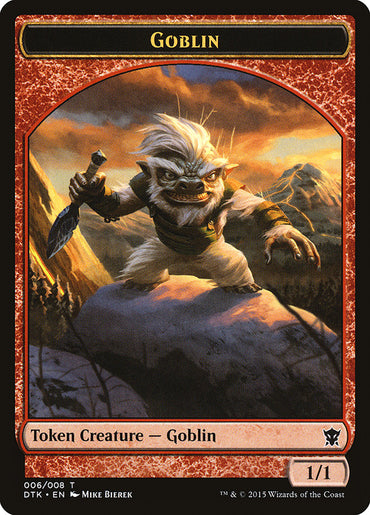 Goblin Token [Dragons of Tarkir Tokens] 