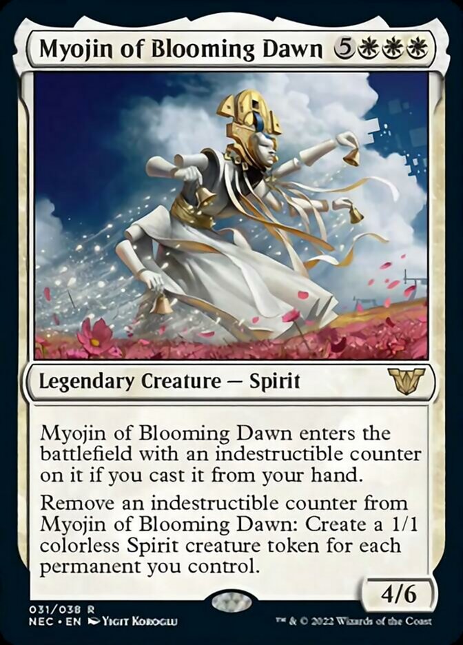 Myojin of Blooming Dawn [Kamigawa: Neon Dynasty Commander] 