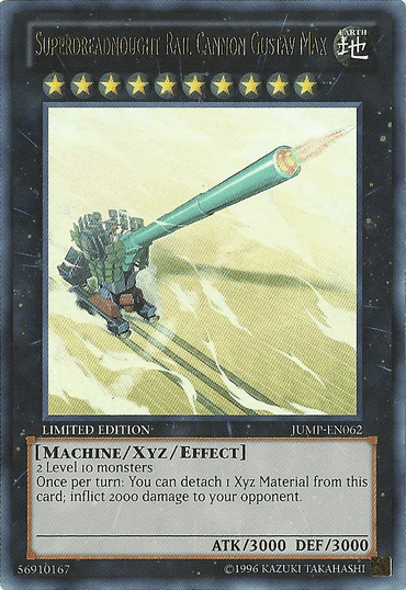 Superdreadnought Rail Cannon Gustav Max [JUMP-EN062] Ultra Rare 