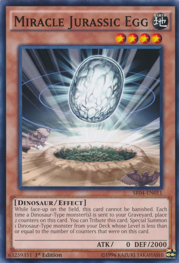 Miracle Jurassic Egg [SR04-EN011] Common 