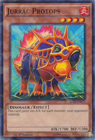 Jurrac Protops [BP03-EN073] Shatterfoil Rare 