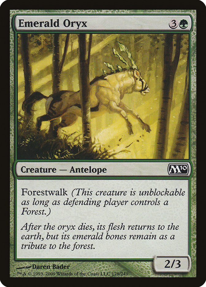 Emerald Oryx [Magic 2010] 