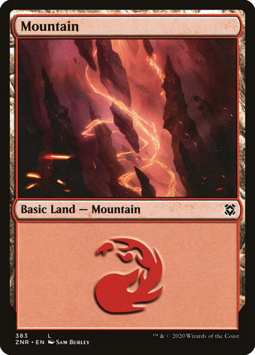 Mountain (383) [Zendikar Rising] 