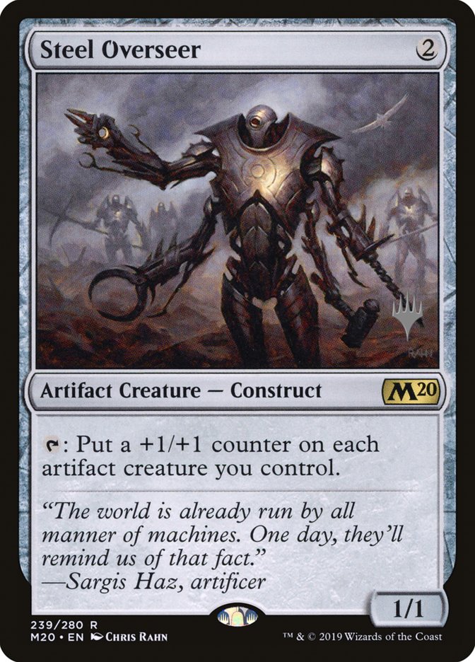 Steel Overseer (Promo Pack) [Core Set 2020 Promos] 