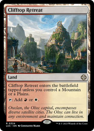 Clifftop Retreat [The Lost Caverns of Ixalan Commander] 