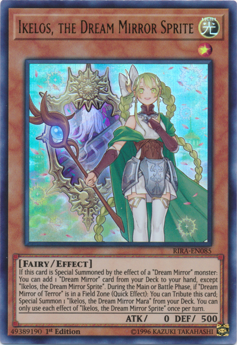 Ikelos, the Dream Mirror Sprite [RIRA-EN085] Ultra Rare 
