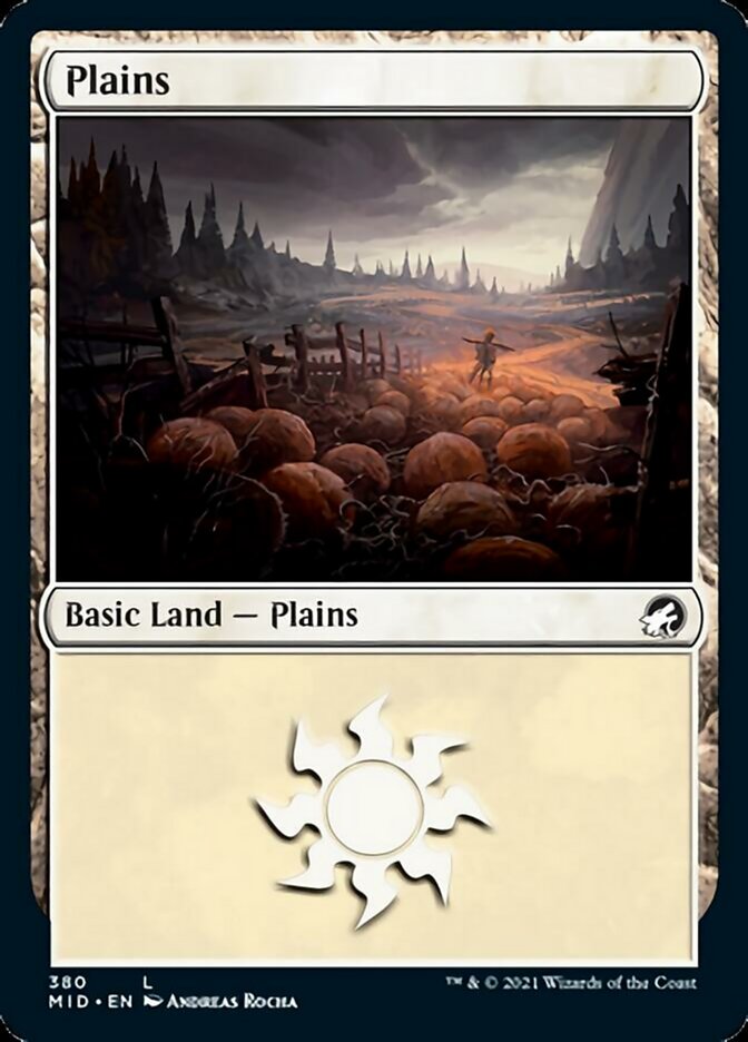 Plains (380) [Innistrad: Midnight Hunt] 