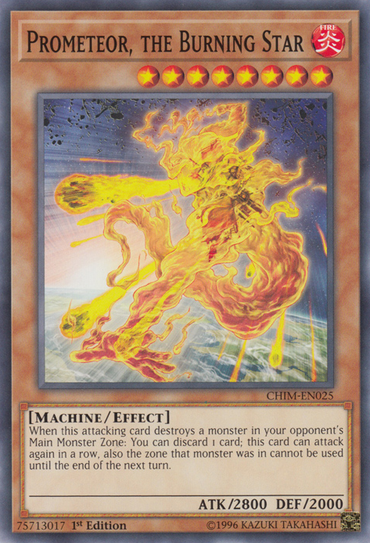 Prometeor, the Burning Star [CHIM-EN025] Common 