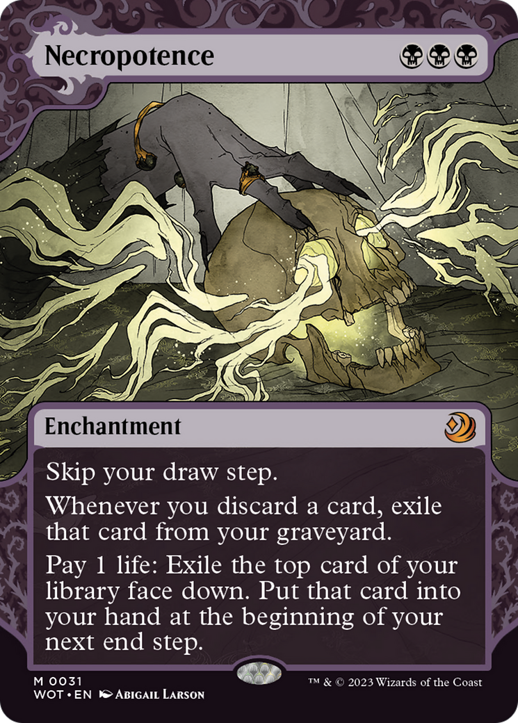 Necropotence [Wilds of Eldraine: Enchanting Tales] 