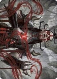 Malakir Blood-Priest Art Card [Zendikar Rising Art Series] 