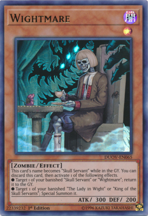 Wightmare [DUOV-EN065] Ultra Rare 