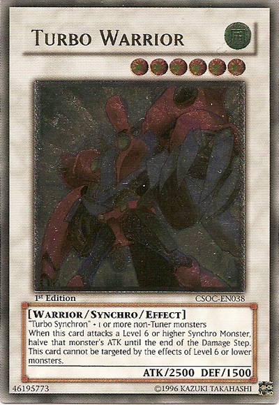 Turbo Warrior (UTR) [CSOC-EN038] Ultimate Rare 