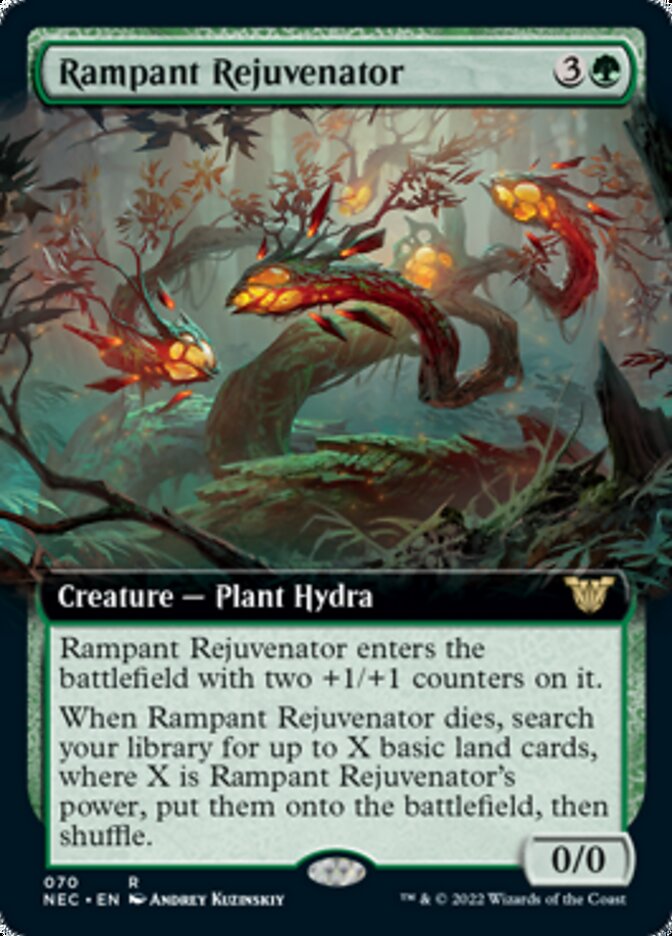 Rampant Rejuvenator (Extended Art) [Kamigawa: Neon Dynasty Commander] 