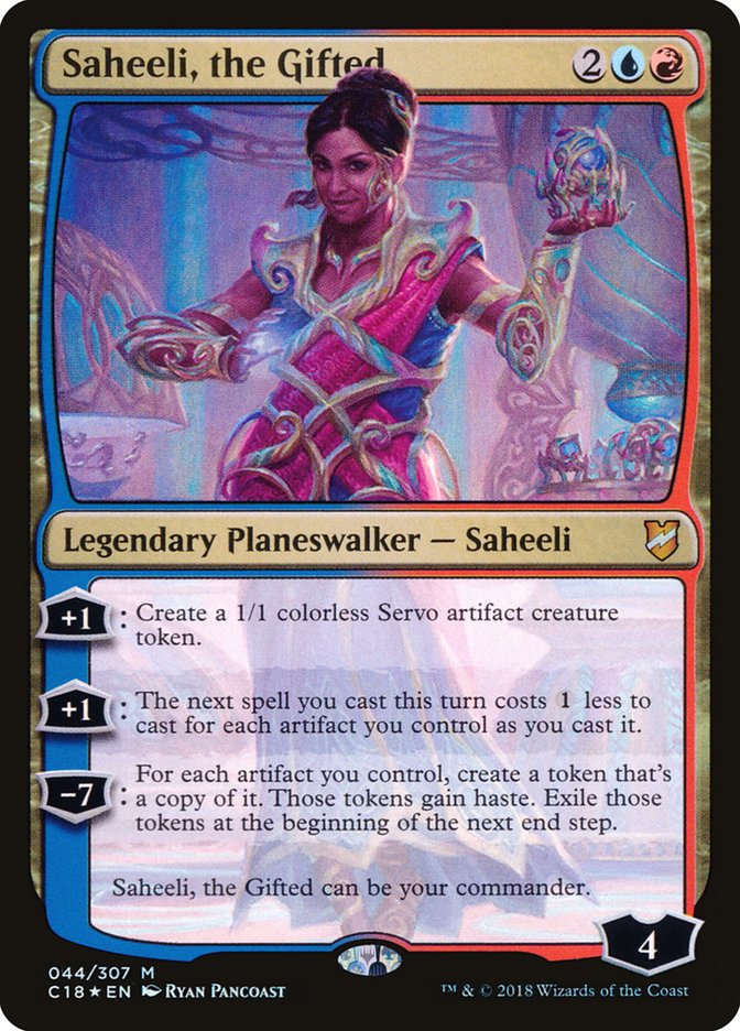 Saheeli, the Gifted [Commander 2018] 