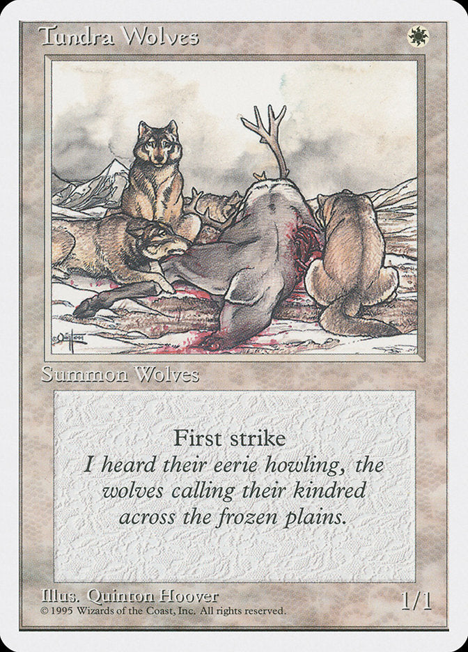 Tundra Wolves [Fourth Edition] 