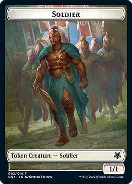 Soldier // Drake Double-Sided Token [Game Night: Free-for-All Tokens] 