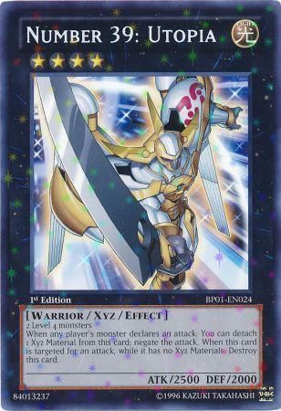 Number 39: Utopia [BP01-EN024] Starfoil Rare 