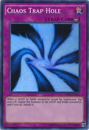 Chaos Trap Hole [OP03-EN012] Super Rare 