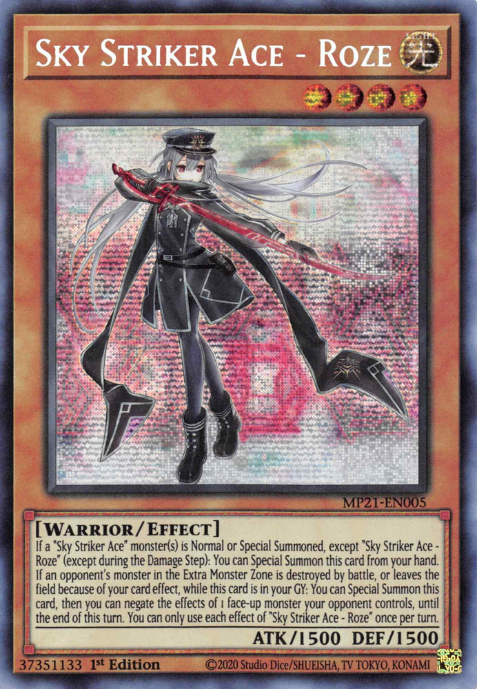 Sky Striker Ace - Roze [MP21-EN005] Prismatic Secret Rare 