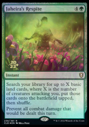 Jaheira's Respite [Commander Legends: Battle for Baldur's Gate Prerelease Promos] 