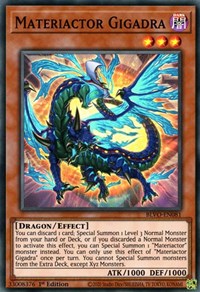 Materiactor Gigadra [BLVO-EN081] Super Rare 