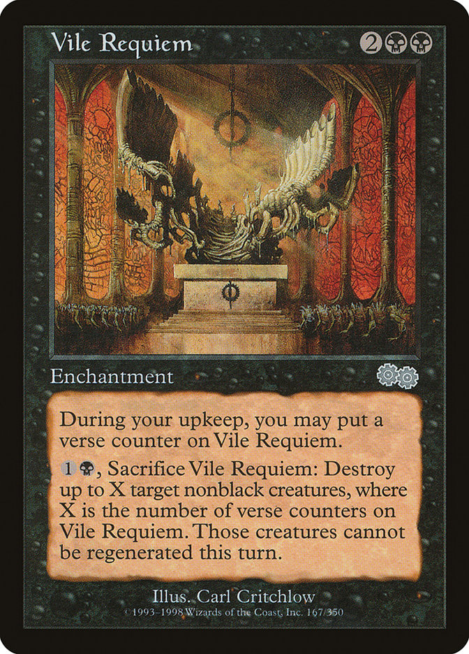 Vile Requiem [Urza's Saga] 