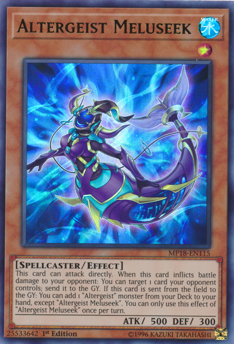 Altergeist Meluseek [MP18-EN115] Ultra Rare 
