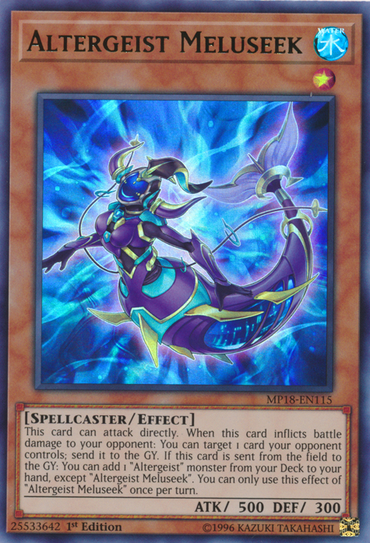 Altergeist Meluseek [MP18-EN115] Ultra Rare 