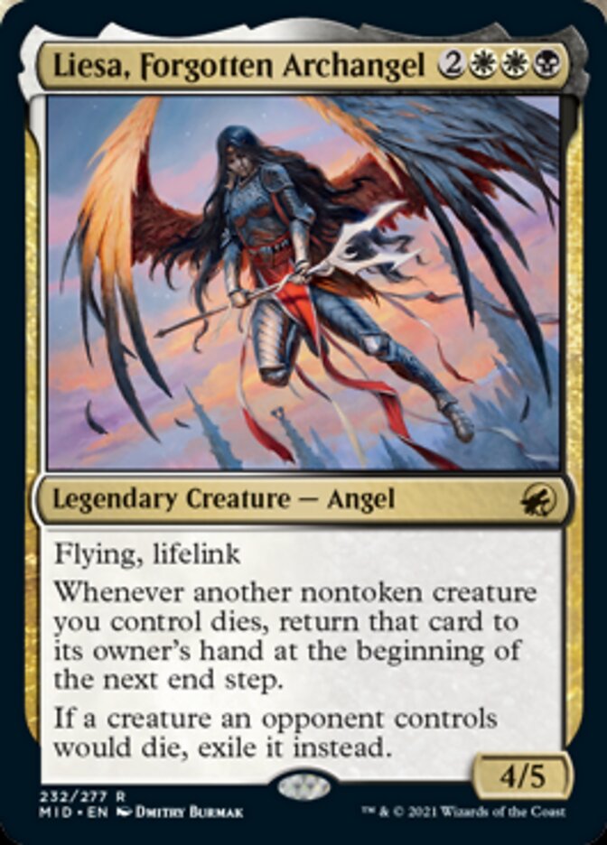 Liesa, Forgotten Archangel [Innistrad: Midnight Hunt] 