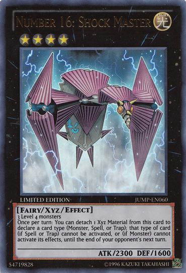 Number 16: Shock Master [JUMP-EN060] Ultra Rare 