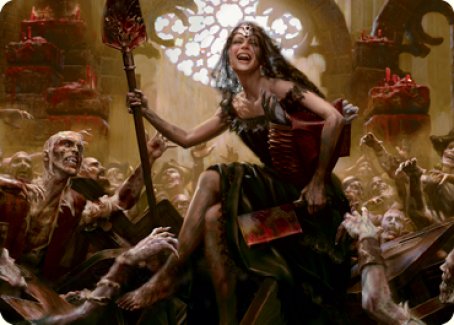 Gisa, Glorious Resurrector Art Card [Innistrad: Midnight Hunt Art Series] 