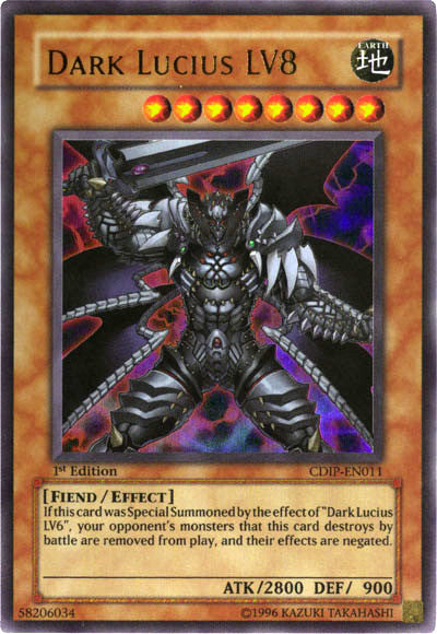 Dark Lucius LV8 [CDIP-EN011] Ultra Rare 