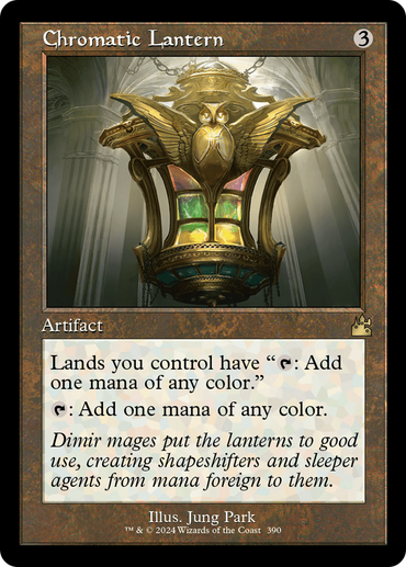 Chromatic Lantern (Retro Frame) [Ravnica Remastered] 