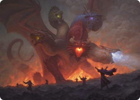 Tiamat Art Card [Dungeons & Dragons: Adventures in the Forgotten Realms Art Series] 