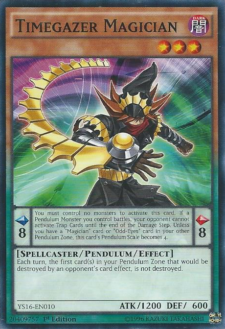 Timegazer Magician [YS16-EN010] Common 