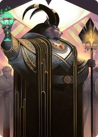 Jetmir, Nexus of Revels 2 Art Card [Streets of New Capenna Art Series] 