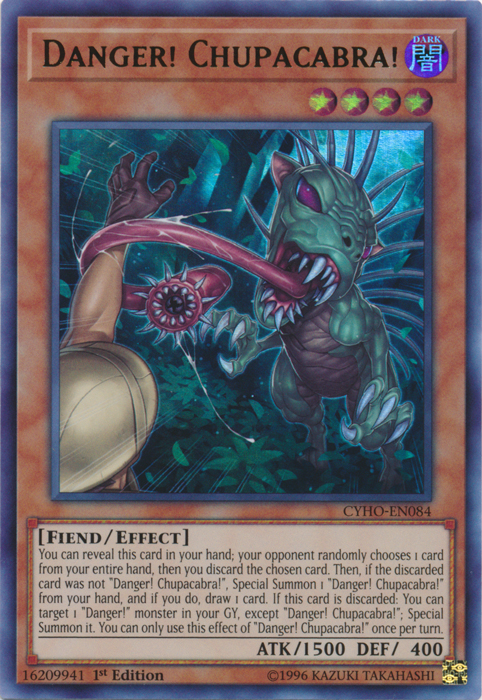 Danger! Chupacabra! [CYHO-EN084] Ultra Rare 