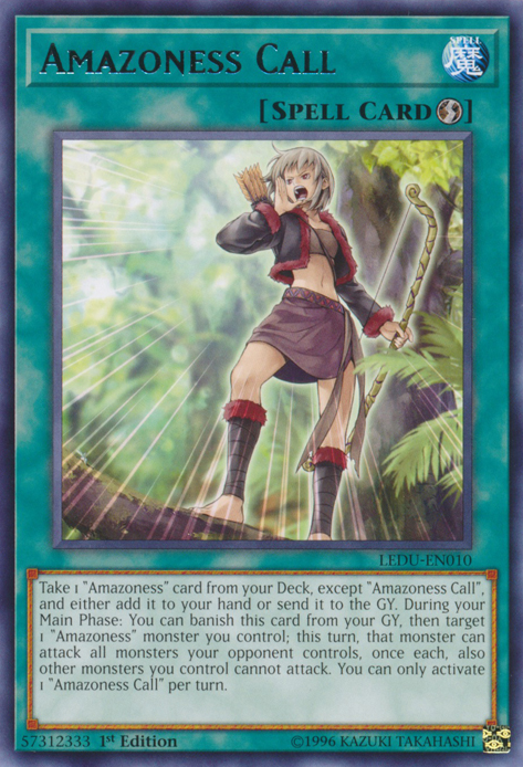 Amazoness Call [LEDU-EN010] Rare 
