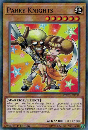 Parry Knights [COTD-EN037] Short Print 