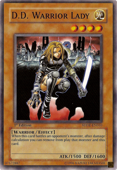 DD Warrior Lady [SDDE-EN010] Common 