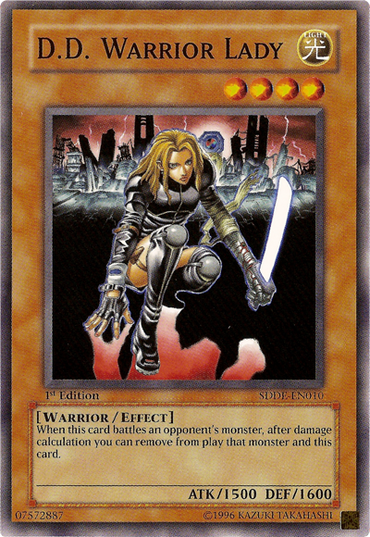 DD Warrior Lady [SDDE-EN010] Common 