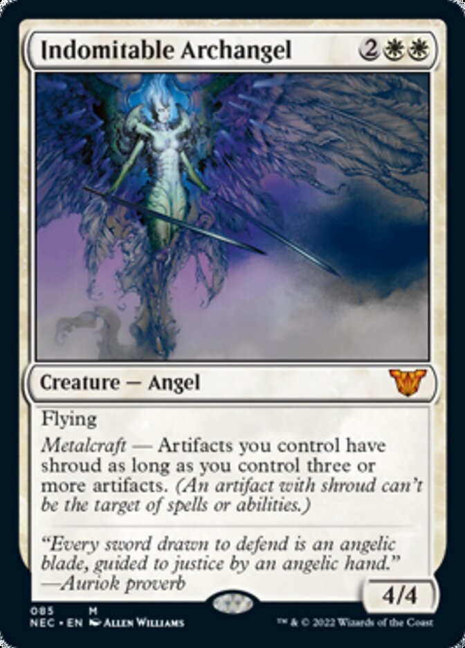 Indomitable Archangel [Kamigawa: Neon Dynasty Commander] 