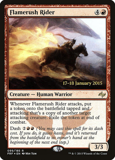 Flamerush Rider [Fate Reforged Prerelease Promos] 