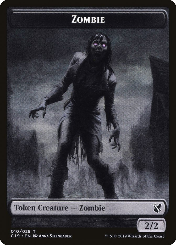 Zombie Token (010/029) [Commander 2019 Tokens] 