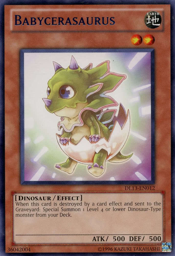 Babycerasaurus (Blue) [DL13-EN012] Rare 