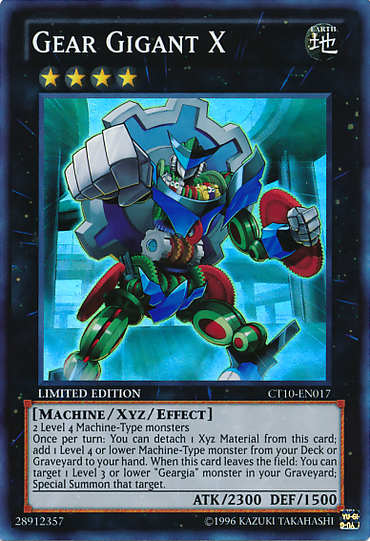 Gear Gigant X [CT10-EN017] Super Rare 