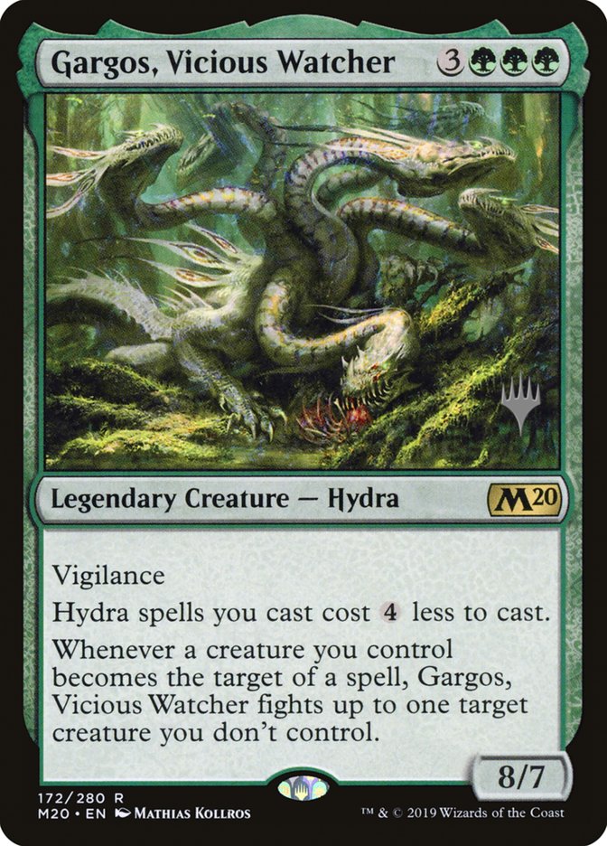 Gargos, Vicious Watcher (Promo Pack) [Core Set 2020 Promos]