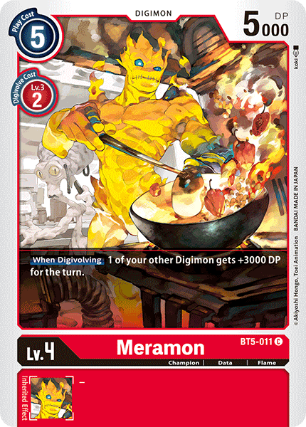 Meramon [BT5-011] [Battle of Omni] 