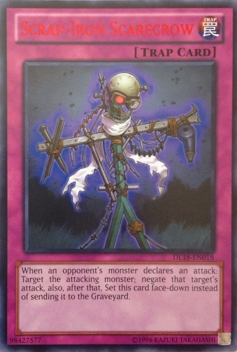 Scrap-Iron Scarecrow (Red) [DL18-EN018] Rare 